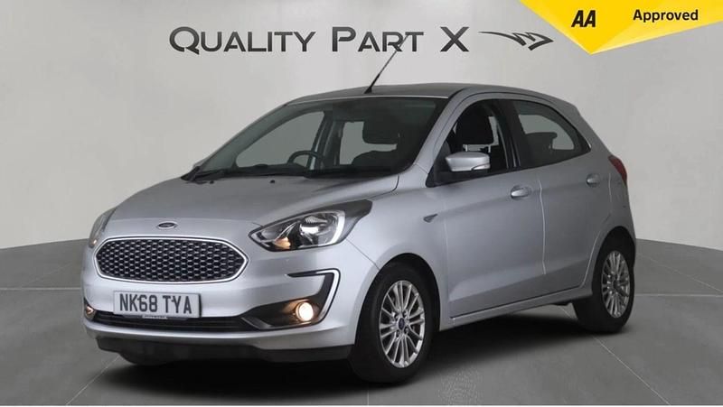 Used Ford Ka Plus Zetec 85 HP (62 kW) 2018 Silver Hatchback