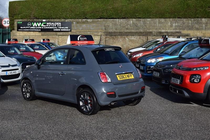 Used Fiat 500 S 69 HP (50 kW) 2013 Grey Hatchback