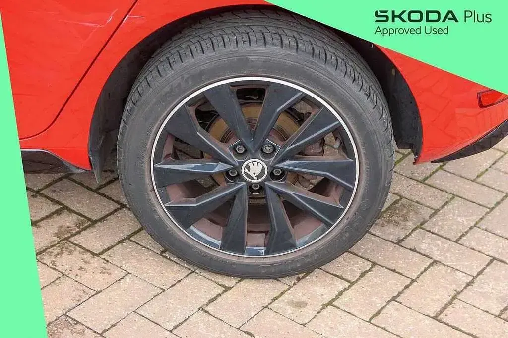 Used Skoda Fabia Monte Carlo 95 HP (69 kW) 2019 Red Hatchback