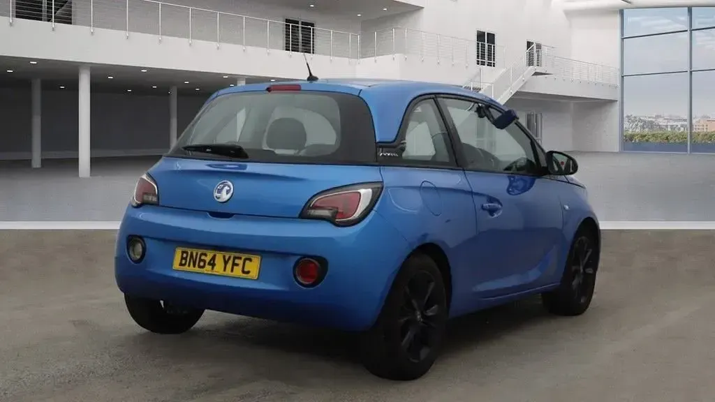 Used Vauxhall Adam Jam 69 HP (50 kW) 2014 Blue Hatchback