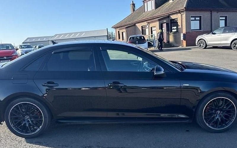 Used Audi A4 Black Edition 150 HP (110 kW) 2018 Black Sedan