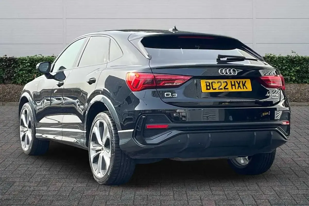 Used Audi Q3 Black Edition 187 HP (137 kW) 2022 Black SUV