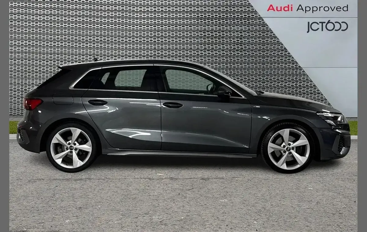 Used Audi A3 S-Line 150 HP (110 kW) 2021 Grey Sedan