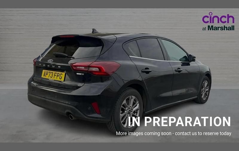 Used Ford Focus Titanium 125 HP (91 kW) 2023 Black Hatchback