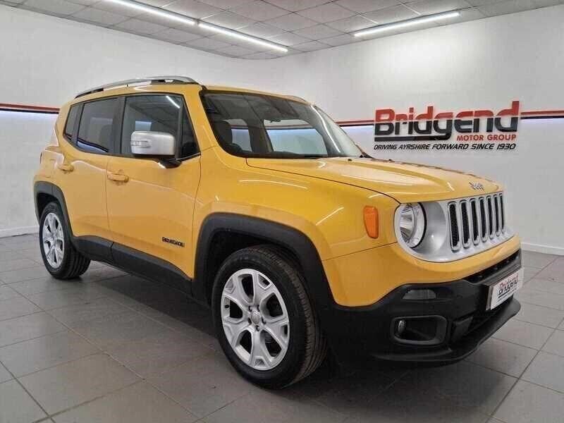 Yellow Used 2019 Jeep Renegade Limited SUV | £10,699 (Fair price) - Image 1/4