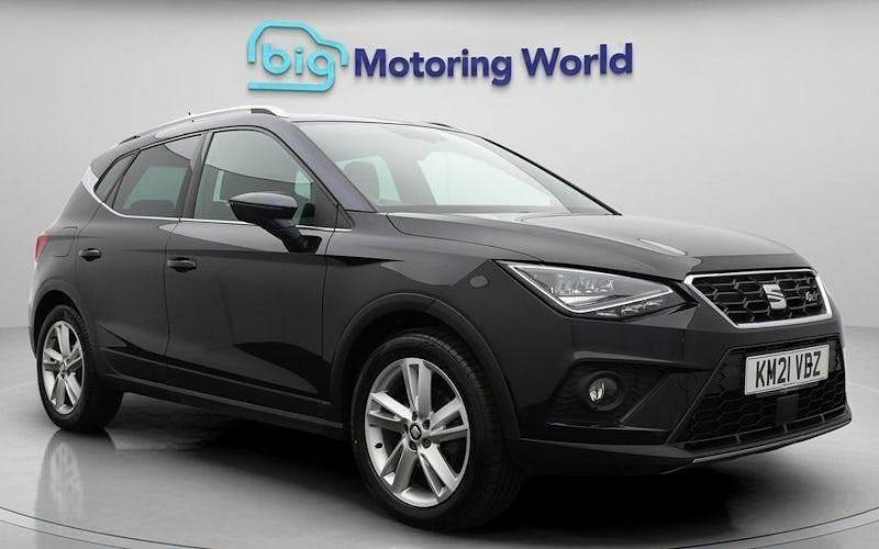 Used Seat Arona FR 110 HP (80 kW) 2021 Black SUV