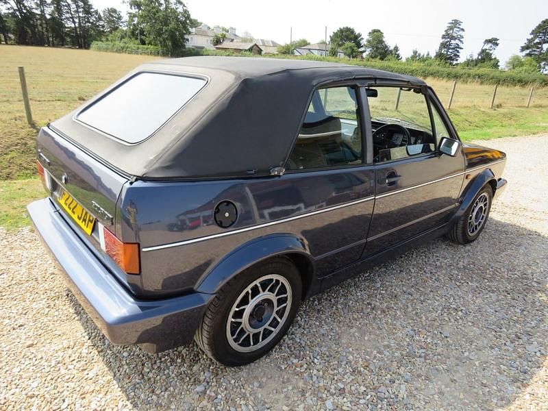 Used VW Golf Cabriolet GTI 1988 Blue Cabriolet