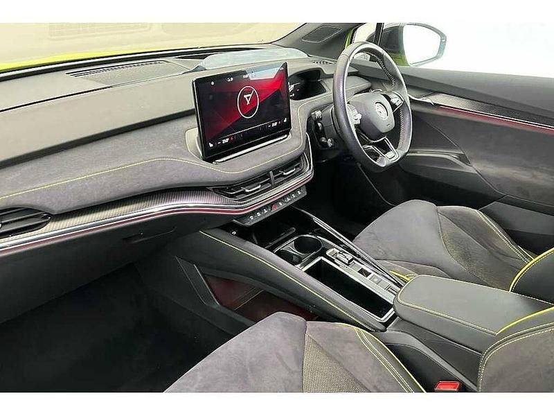 Used Skoda Enyaq iV vRS 161 kW (220 HP) 2023 Hyper green SUV