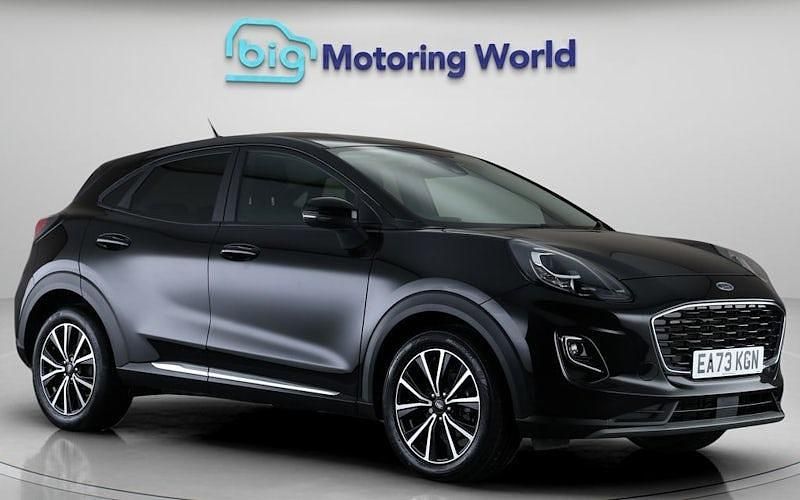 Used Ford Puma Titanium 125 HP (91 kW) 2023 Black SUV