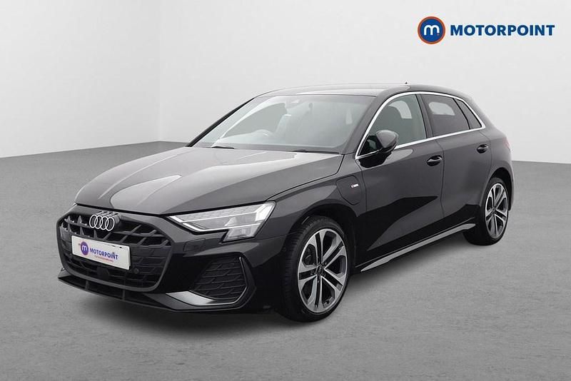 Used Audi A3 e-tron S-Line 2025 Black Hatchback