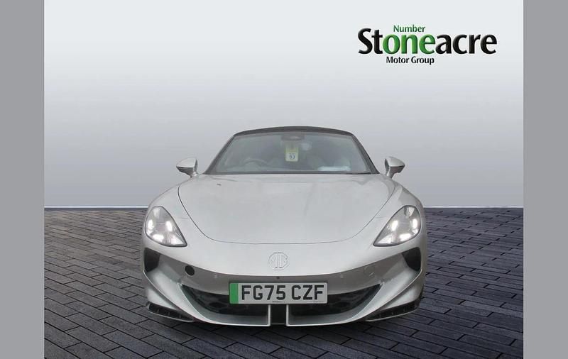 New MG Cyberster 375 kW (510 HP) 2025 Silver Cabriolet