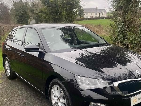Used Skoda Scala SE 95 HP (69 kW) 2022 Black Hatchback