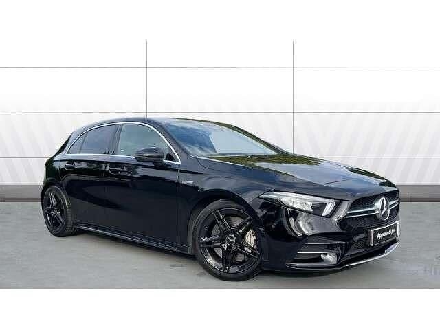 Black Used 2020 Mercedes A35 AMG Executive Hatchback | £22,418 (Fair price) - Image 1/4