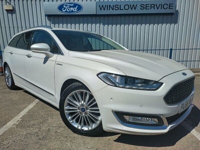 White Used 2016 Ford Mondeo Vignale Estate | £15,500 (Expensive) - Image 1/4
