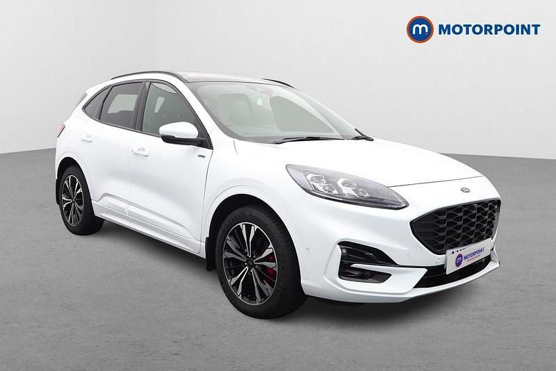 White Used 2022 Ford Kuga ST-Line X SUV | £19,799 (Fair price) - Image 1/4