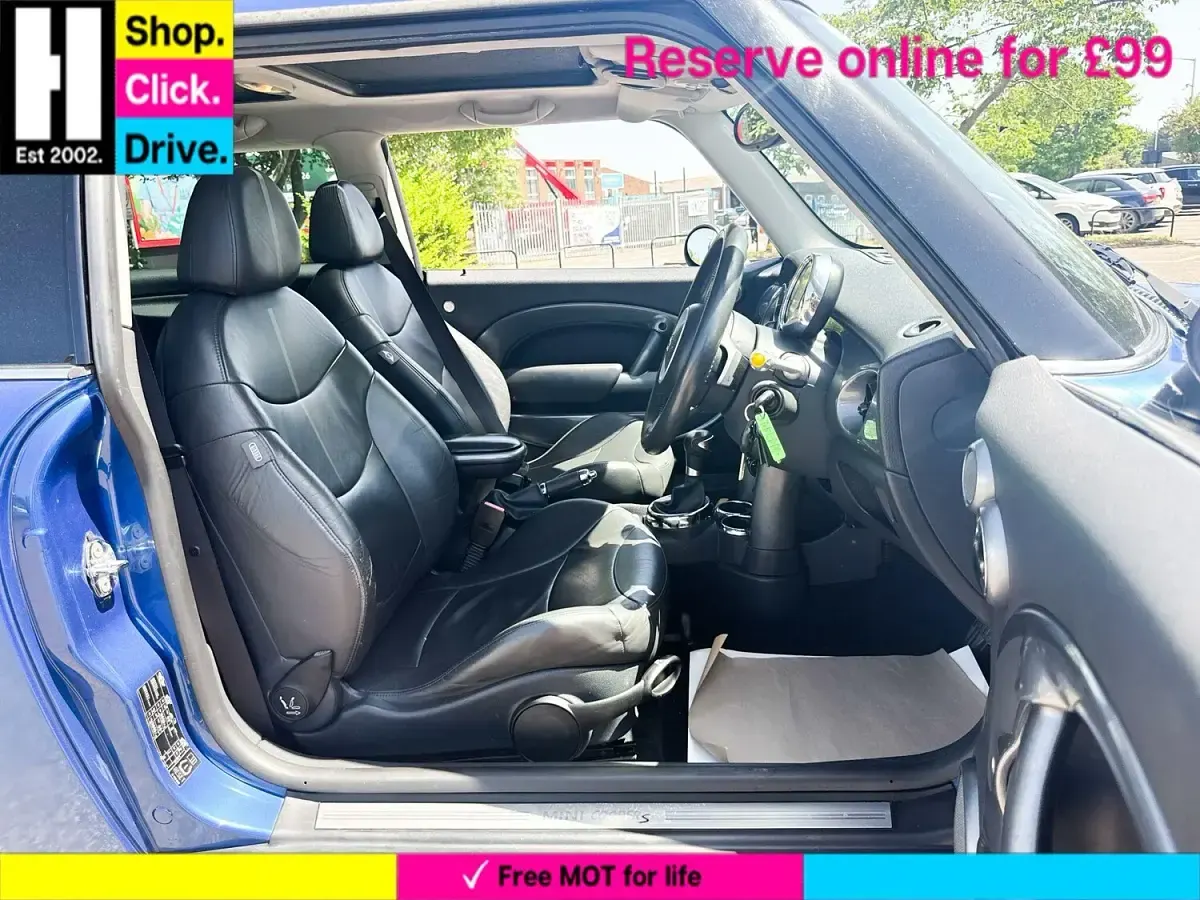 Used Mini Cooper S Hatch 163 HP (119 kW) 2005 Blue Hatchback