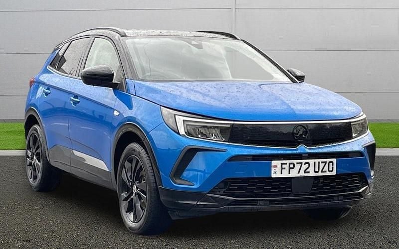 Used Vauxhall Grandland X GS Line 131 HP (96 kW) 2022 Blue SUV