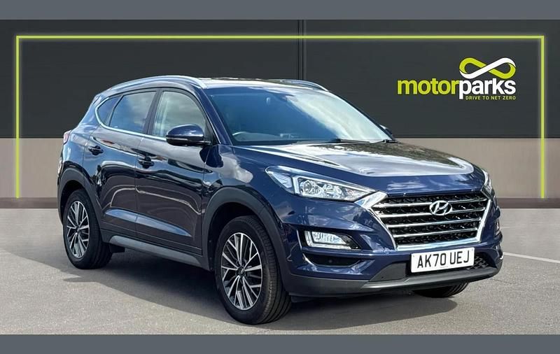Blue Used 2020 Hyundai Tucson Premium SUV | £15,000 (Good price) - Image 1/4