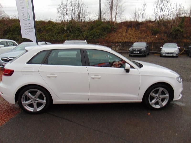 Used Audi A3 Sport 2019 White Hatchback
