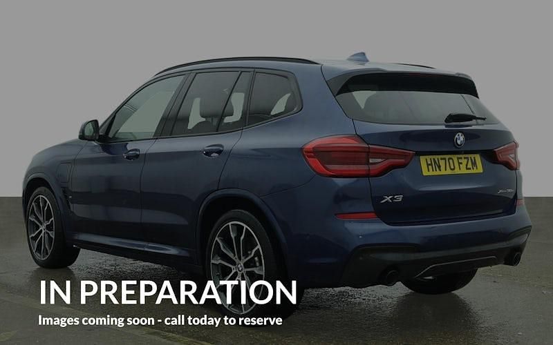 Used BMW X3 M Sport 292 HP (214 kW) 2021 Blue SUV