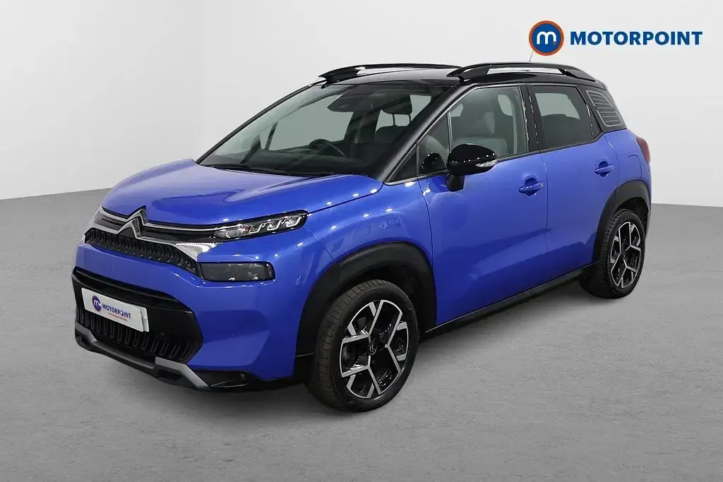 Begagnad Citroën C3 Aircross PureTech 2022 Blå SUV