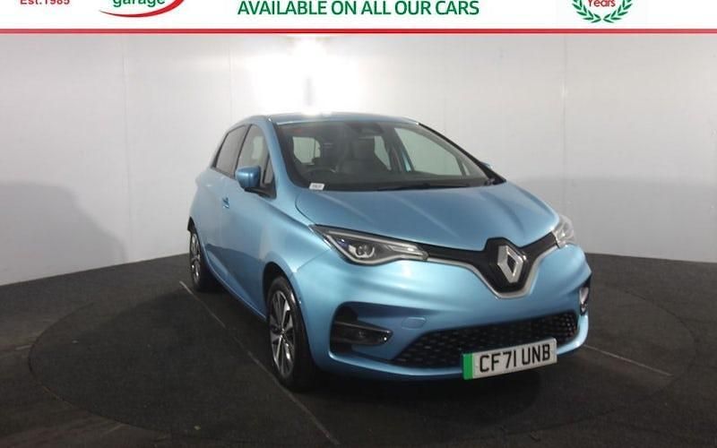 Used Renault Zoe GT 100 kW (136 HP) 2021 Blue Hatchback