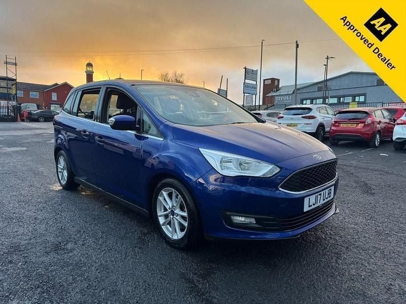 Blue Used 2017 Ford Grand C-Max Zetec MPV | £5,495 (Good price) - Image 1/4
