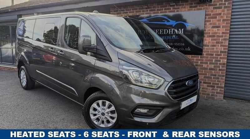 Grey Used 2022 Ford Transit Custom Limited Van | £17,990 (Expensive) - Image 1/4