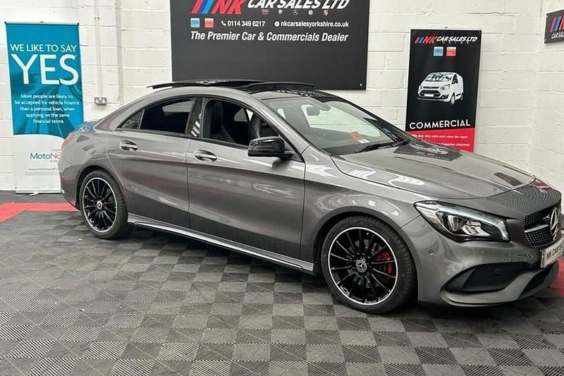 Grey Used 2017 Mercedes CLA220 AMG line Sedan | £16,900 (Expensive) - Image 1/1