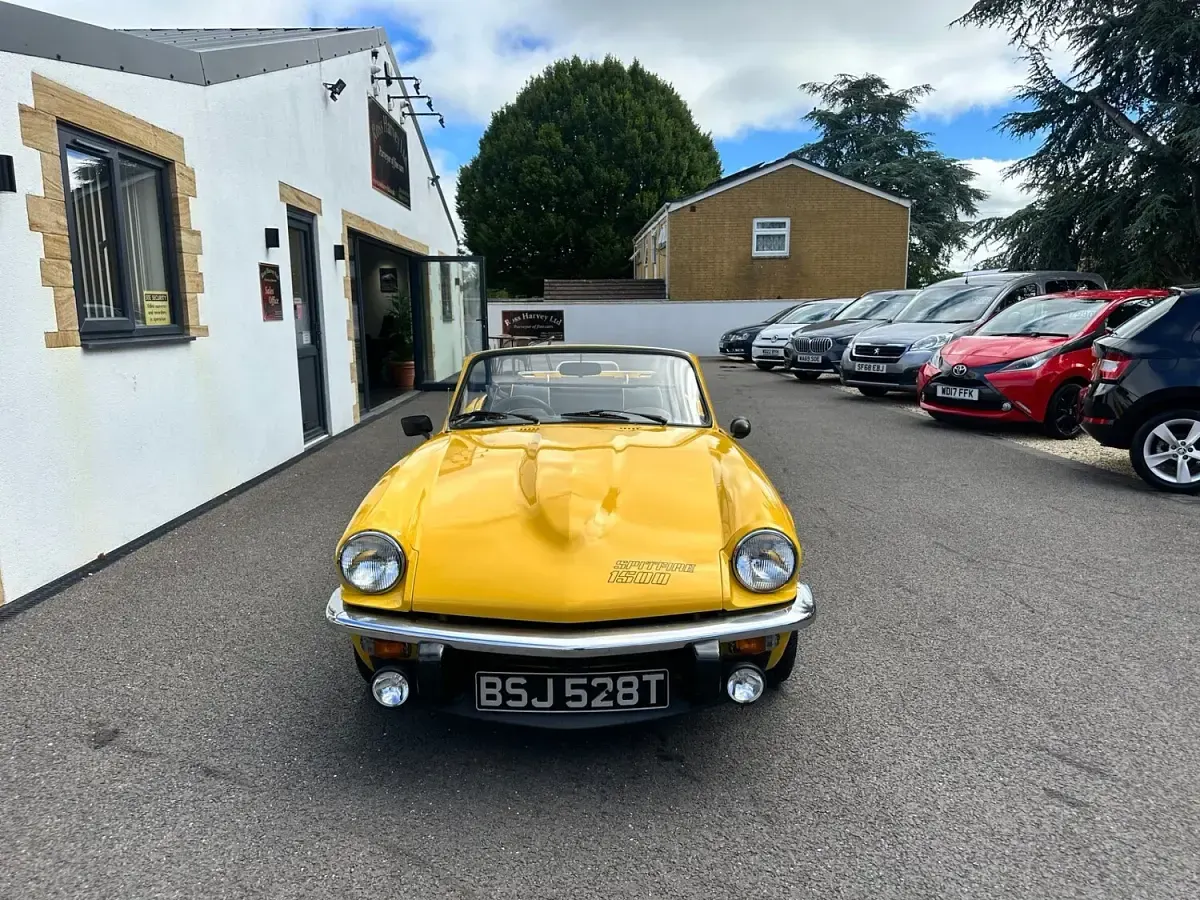 Used Triumph Spitfire 1979 Yellow Cabriolet