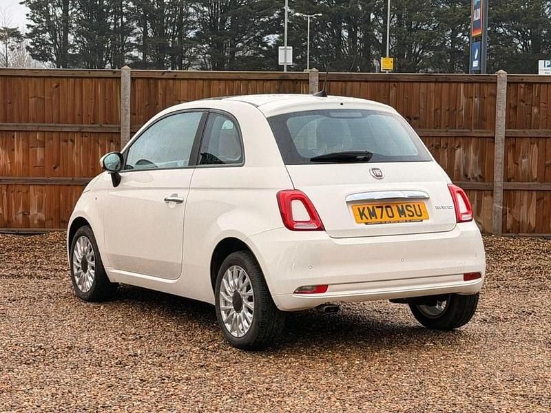Used Fiat 500 Lounge 70 HP (51 kW) 2020 White Hatchback