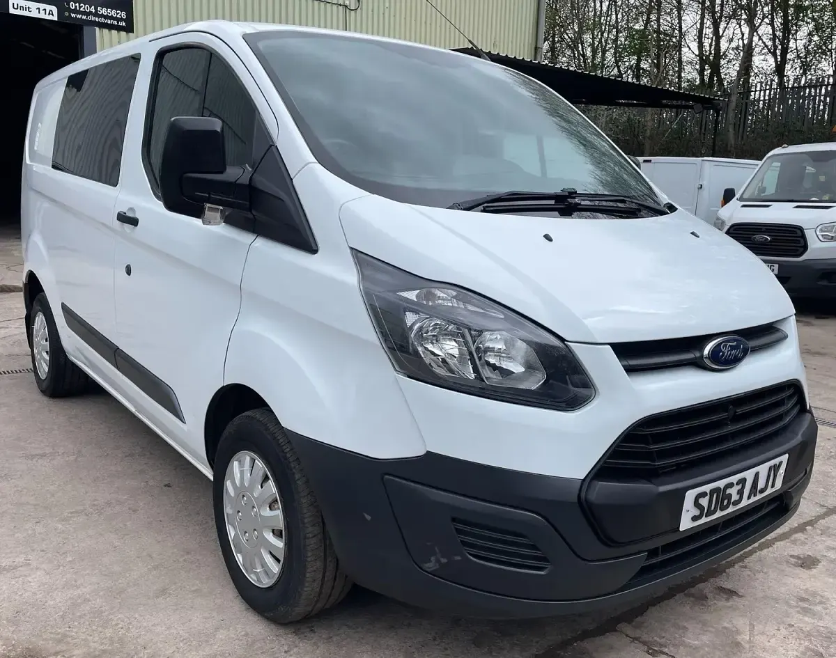 Used Ford Transit Custom 123 HP (90 kW) 2014 White Van