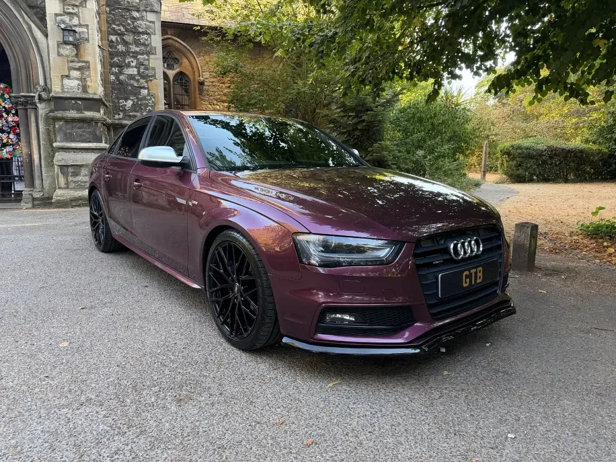 Used Audi A4 Black Edition 2012 Mauve purple Sedan