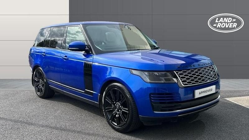 Blue Used 2018 Land Rover Range Rover Vogue SUV | £35,168 (A bit pricey) - Image 1/3