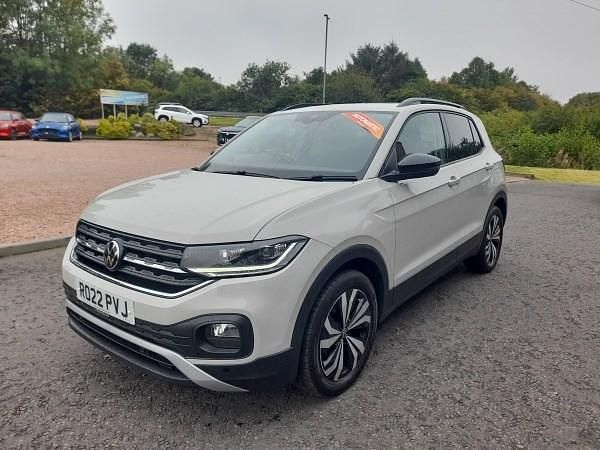 Used VW T-Cross Black Edition 110 HP (80 kW) 2022 Grey SUV