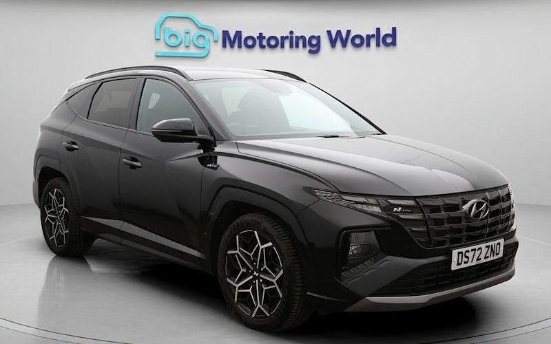 Black Used 2023 Hyundai Tucson N Line SUV | £20,800 (A bit pricey) - Image 1/4