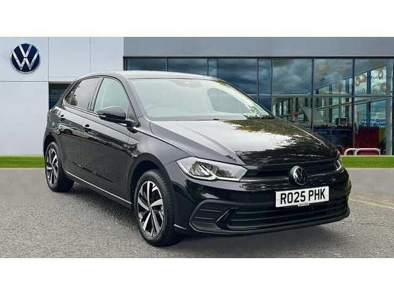 Deep black pearl Used 2025 VW Polo Match Hatchback | £20,813 (Fair price) - Image 1/4