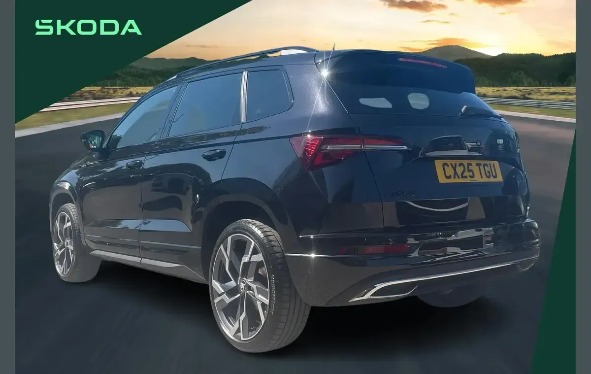Used Skoda Karoq SportLine 150 HP (110 kW) 2025 Black SUV
