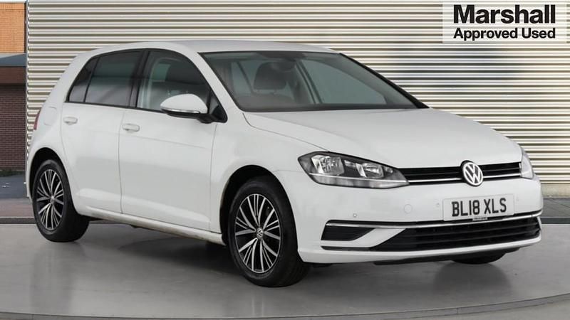 Used VW Golf VII SE 125 HP (91 kW) 2018 White