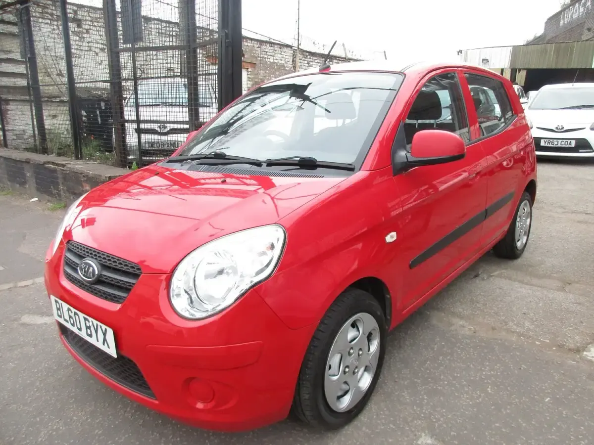 Used Kia Picanto 60 HP (44 kW) 2011 Red Hatchback