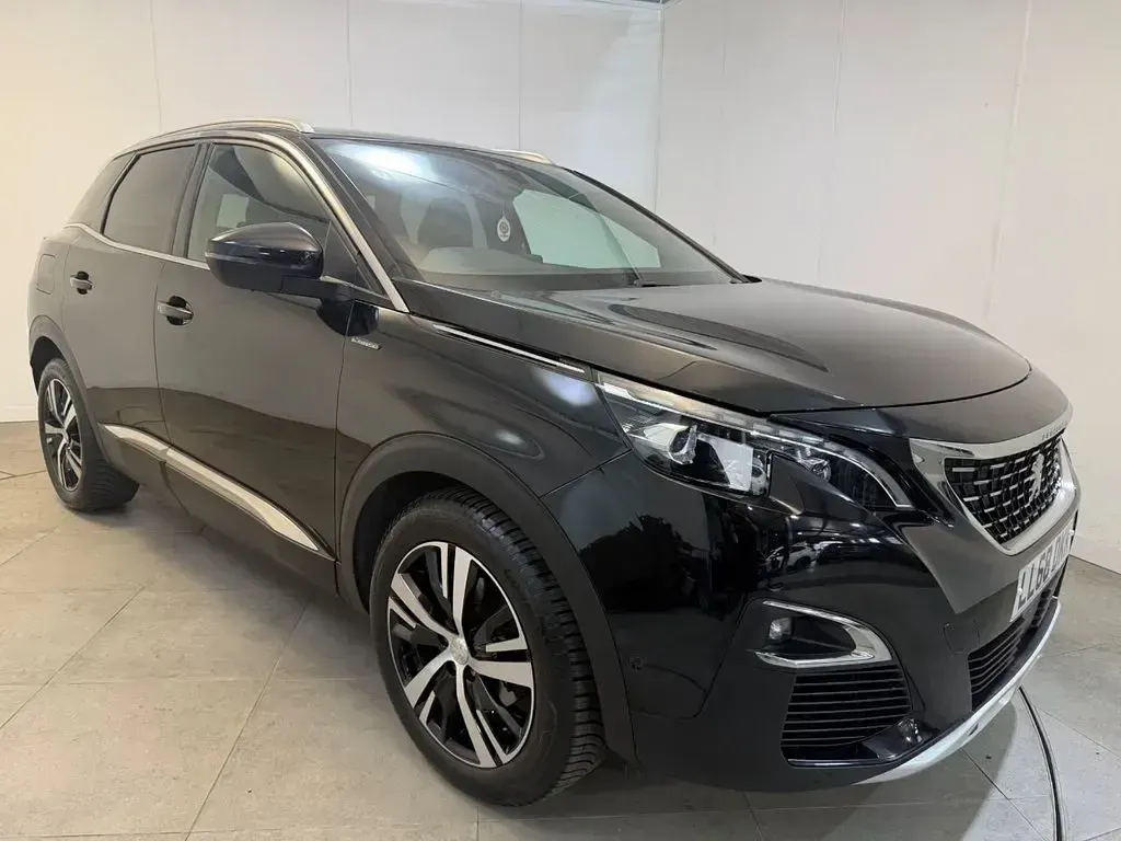 Used Peugeot 3008 GT-line 130 HP (95 kW) 2018 Black SUV