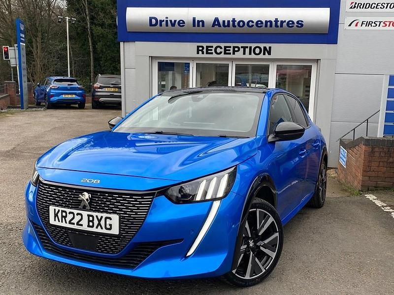 Used Peugeot 208 GT 2022 Blue Hatchback