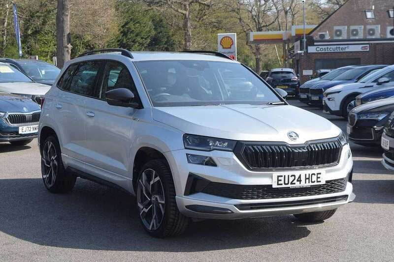 Silver Used 2024 Skoda Karoq SportLine SUV | £26,796 (Fair price) - Image 1/4