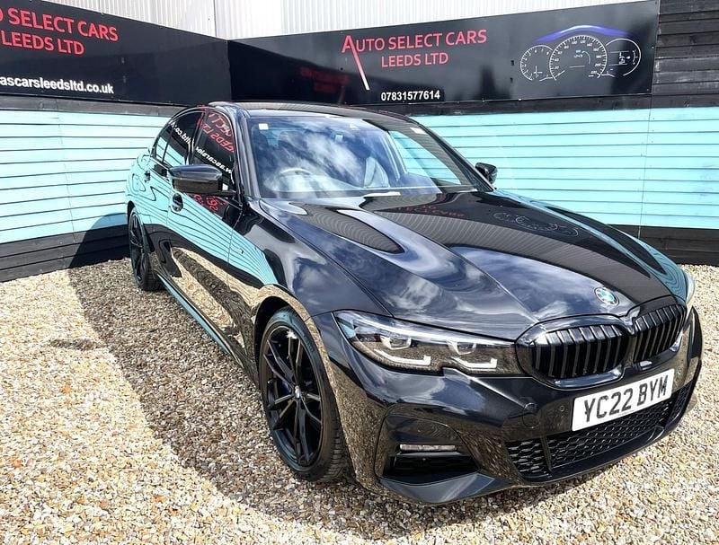 Black Used 2022 BMW 330 M Sport Sedan | £26,695 (Good price) - Image 1/4