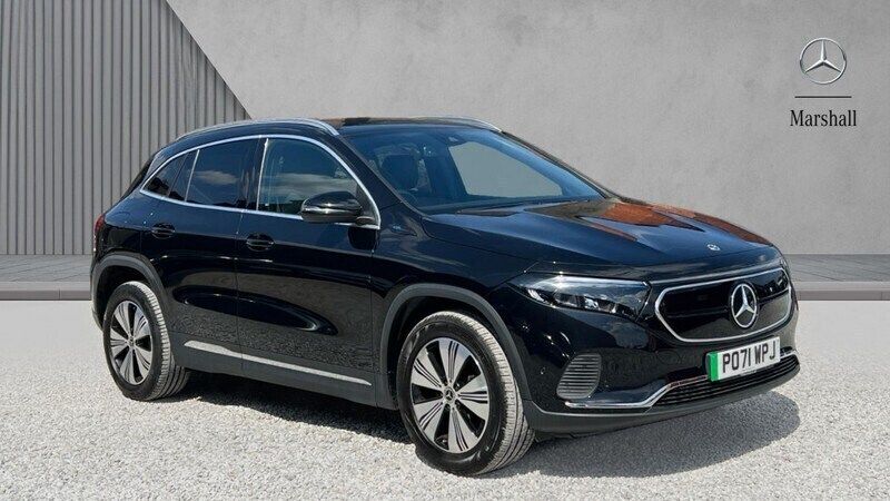 Cosmos black metallic Used 2021 Mercedes EQA250 SUV | £20,376 (Fair price) - Image 1/4