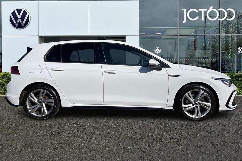 Used VW Golf VIII R-line 150 HP (110 kW) 2023 White Hatchback