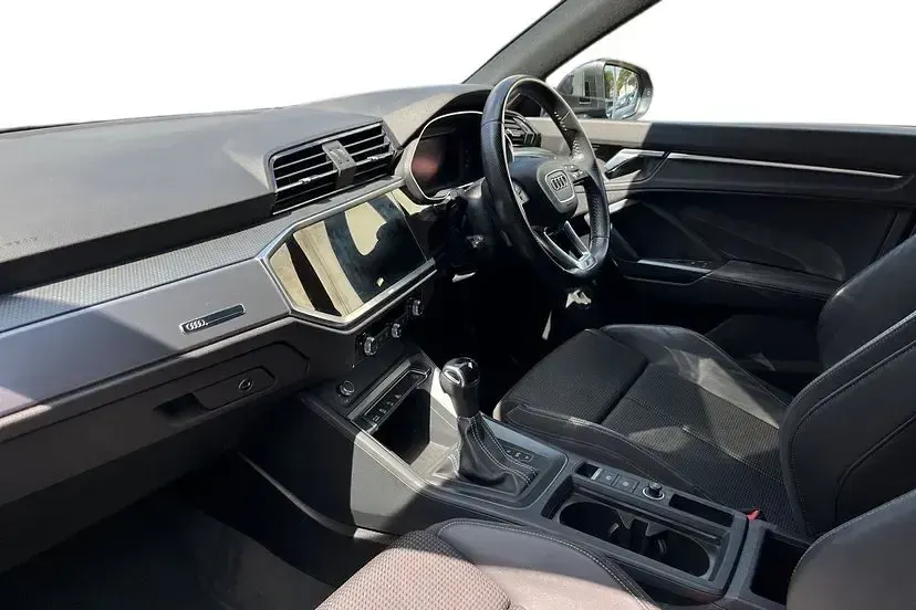 Used Audi Q3 S-Line 150 HP (110 kW) 2020 Daytona grey SUV
