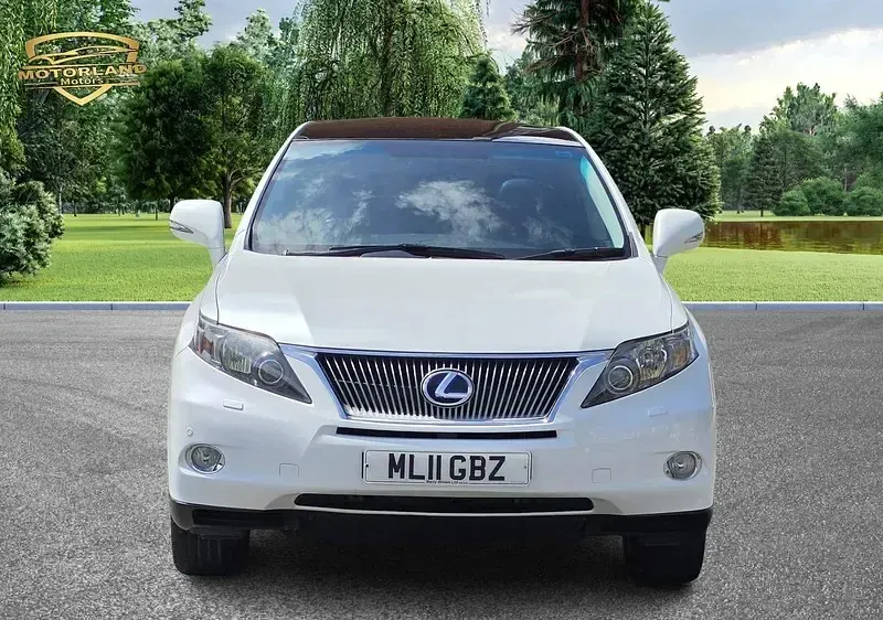 Used Lexus RX450h 2011 White SUV