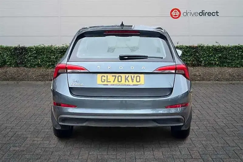 Used Skoda Scala SE 115 HP (84 kW) 2020 Grey Hatchback