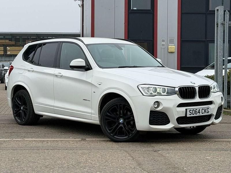Used BMW X3 M Sport 190 HP (139 kW) 2014 White SUV